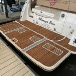 gatorstep boat flooring decking yacht teak brown tan black laser wood grain