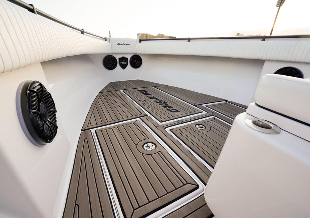 Sea Hunt Boat Flooring Decking GatorStep Teak Plank Floor