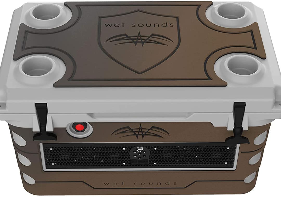cooler kit wetsounds gatorstep brown tan black logo