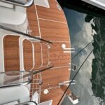 boat flooring decking gatorstep brown tan plank laser wood